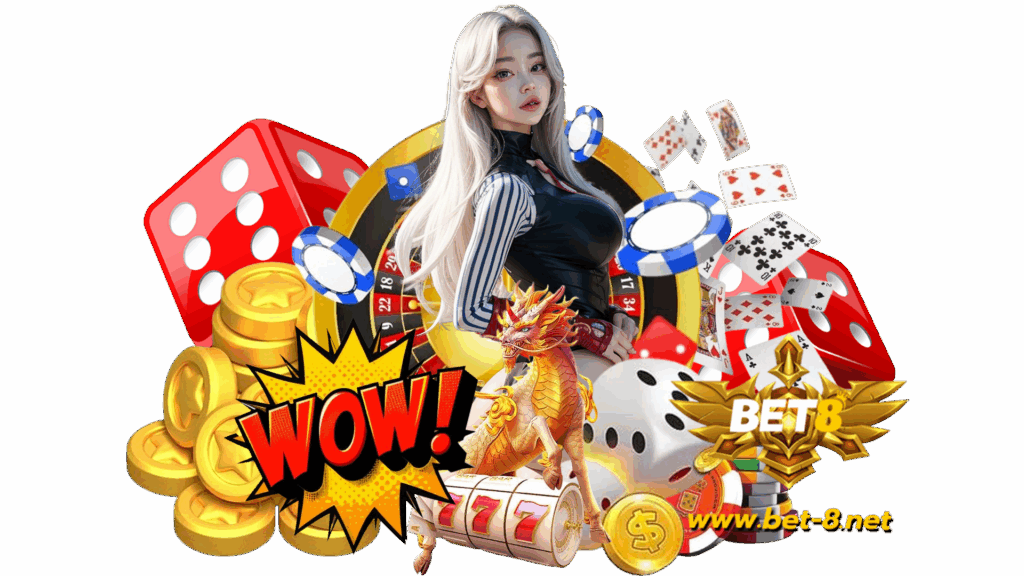 bet8 เกมสล็อตมาแรง แจกเงินโบนัสให้เล่นได้ตลอดการลงเดิมพัน